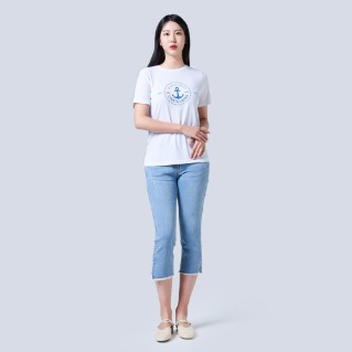 샤트렌 데일리 마린 닻 반팔 티셔츠 HCBMTS001